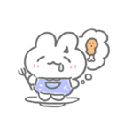 ミニマル·ラビット : あなたが一番可愛い（個別スタンプ：13）