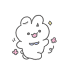 ミニマル·ラビット : あなたが一番可愛い（個別スタンプ：14）