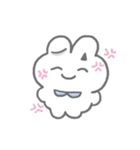 ミニマル·ラビット : あなたが一番可愛い（個別スタンプ：17）