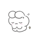ミニマル·ラビット : あなたが一番可愛い（個別スタンプ：18）