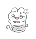 ミニマル·ラビット : あなたが一番可愛い（個別スタンプ：19）
