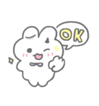 ミニマル·ラビット : あなたが一番可愛い（個別スタンプ：23）