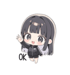 はなこちゃんの日常スタンプ（個別スタンプ：21）