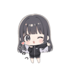 はなこちゃんの日常スタンプ（個別スタンプ：34）