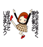 ひま子ちゃん706大人女子の今日も元気よく（個別スタンプ：9）