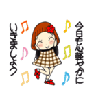 ひま子ちゃん706大人女子の今日も元気よく（個別スタンプ：10）
