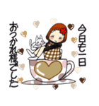 ひま子ちゃん706大人女子の今日も元気よく（個別スタンプ：38）