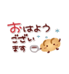 シンプル見やすい14❤クレヨンタッチ（個別スタンプ：1）