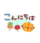 シンプル見やすい14❤クレヨンタッチ（個別スタンプ：2）