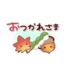 シンプル見やすい14❤クレヨンタッチ（個別スタンプ：6）