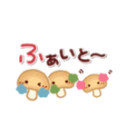 シンプル見やすい14❤クレヨンタッチ（個別スタンプ：15）