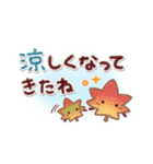 シンプル見やすい14❤クレヨンタッチ（個別スタンプ：18）