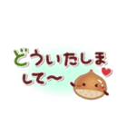 シンプル見やすい14❤クレヨンタッチ（個別スタンプ：23）