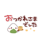 シンプル見やすい14❤クレヨンタッチ（個別スタンプ：29）