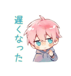 ジト目パーカーくんの感謝★ねぎらい（個別スタンプ：5）