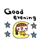 (nenerin会話スタンプ393英語気遣い)修正（個別スタンプ：37）