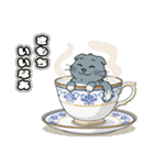 猫茶の1日 ー2ー スタンプ（個別スタンプ：3）