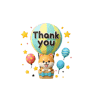 【BIG】柴犬の誕生日＆お祝い＆ありがとう（個別スタンプ：27）