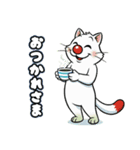 猫茶の1日（日本猫） スタンプ（個別スタンプ：13）