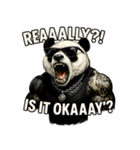 大絶叫パンダ（個別スタンプ：29）