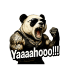 大絶叫パンダ（個別スタンプ：30）