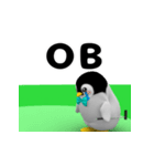 ゴルフペンギン（個別スタンプ：27）