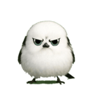 もふもふシマエナガ.1（個別スタンプ：2）