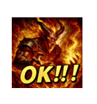 炎神イフリート（個別スタンプ：2）