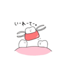 動く！ゆるい歯たちの日常。（個別スタンプ：13）