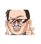 ヨロコビおじさん2（個別スタンプ：9）