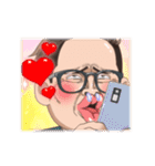 ヨロコビおじさん2（個別スタンプ：16）