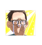 ヨロコビおじさん2（個別スタンプ：18）
