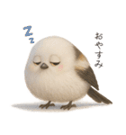 雪の妖精、シマエナガ（個別スタンプ：26）
