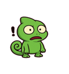 のんびりカメレオンの日常@SFW（個別スタンプ：7）