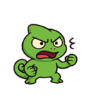 のんびりカメレオンの日常@SFW（個別スタンプ：11）