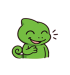 のんびりカメレオンの日常@SFW（個別スタンプ：12）