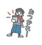 大人女子のゆるふわな日々 Vol.44【秋冬】（個別スタンプ：14）
