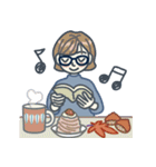 大人女子のゆるふわな日々 Vol.44【秋冬】（個別スタンプ：17）