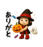 秋のハロウィン毒舌女子3Dスタンプ（個別スタンプ：31）