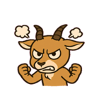 てれカモシカのひとこと@SFW（個別スタンプ：5）