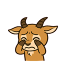 てれカモシカのひとこと@SFW（個別スタンプ：6）