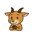 てれカモシカのひとこと@SFW（個別スタンプ：8）