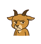 てれカモシカのひとこと@SFW（個別スタンプ：13）