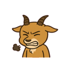 てれカモシカのひとこと@SFW（個別スタンプ：15）