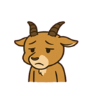 てれカモシカのひとこと@SFW（個別スタンプ：16）