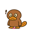 のほほんカモノハシ@SFW（個別スタンプ：5）