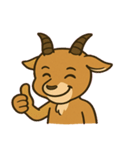 やさしいカモシカの日常@SFW（個別スタンプ：2）