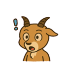 やさしいカモシカの日常@SFW（個別スタンプ：4）