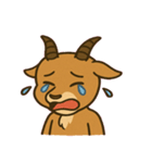 やさしいカモシカの日常@SFW（個別スタンプ：5）