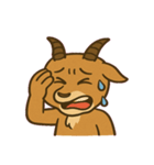 やさしいカモシカの日常@SFW（個別スタンプ：10）